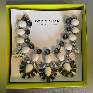 Brand NEW never worn. BaubleBar Monochrome Glam Necklace